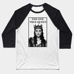 Katie McGrath Morgana One True Queen Baseball T-Shirt